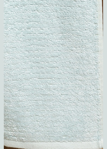 Полотенце для лица махровое голубого цвета Let's Shop однотонный голубой