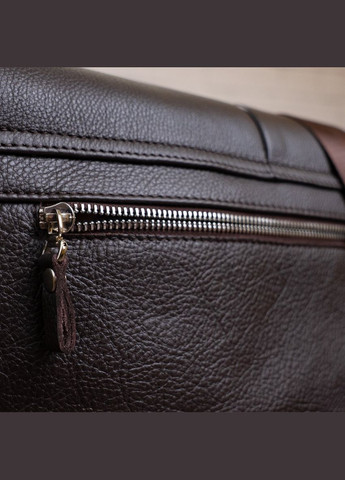 Сумка чоловіча шкіряна через плече 00798 Коричнева Shvigel (302009325)