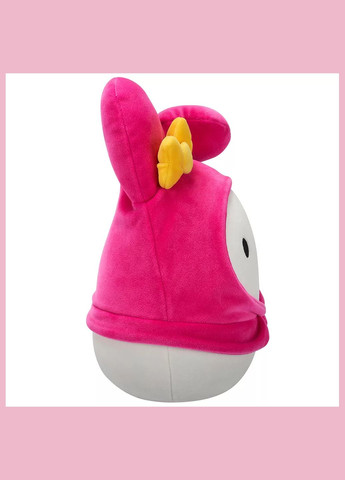 Мягкая игрушка Hello Kitty Хелоу Китти в образе Моя Мелоди 20 см (SQSN00390) Squishmallows (326805433)