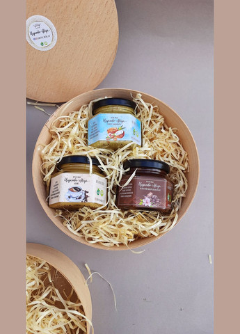 Солодкий подарунковий набір у шпоновій коробочці, дівчині чи подрузі. Царство Меду (330027818)