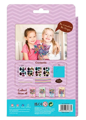 Набор для творчества Букет пирожных, скретч-арт () Avenir CH211733 (357490147)