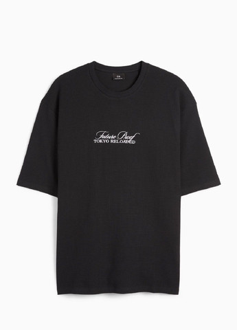 Чорна футболка C&A