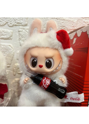 Дитяча іграшка брелок Лабубу Кока Кола Біла No Brand (370368831)