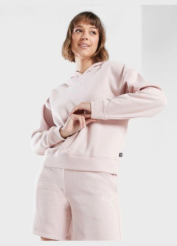 Жіночий рожевий спортивний костюм Loungewear Shorts Suit. Оригінал Puma (289479550)