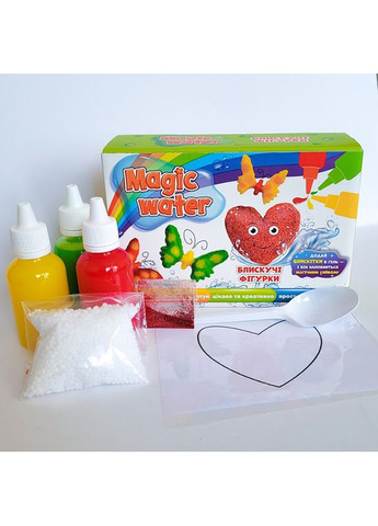 Набір для творчості "Magic water Блискучі фігурки" MV6031-05 No Brand (354743257)
