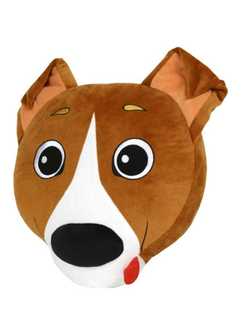 Подушка декоративна пес Патрон FWPATRONPI22WTBN2, 34 см WP Merchandise (302384494)