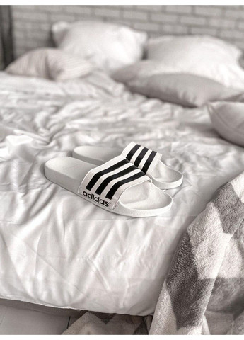 Чорні Осінні кросівки чоловічі adidas white black адідас No Brand