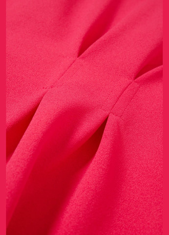 Розовое кэжуал расклешенное платье C&A однотонное