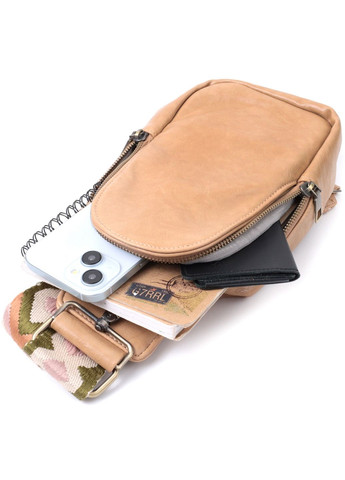 Сумка через плечо для женщин из экокожи 13х23х7 см Vintage (315871113)