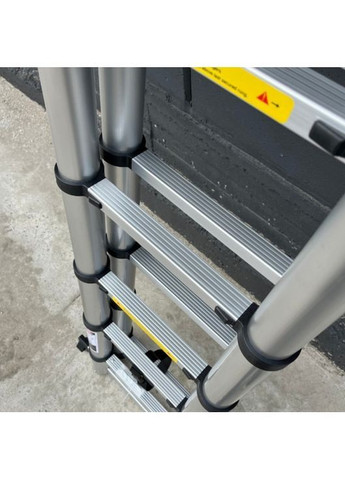 Драбина трансформери алюмінієві розкладна висота 4.4 м (2104618749) No Brand (367056666)