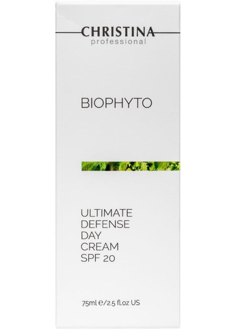 Christina Дневной крем «Абсолютная защита» Bio Phyto Ultimate Defense Day Cream SPF 20, 75 мл — Крем, (339050082)