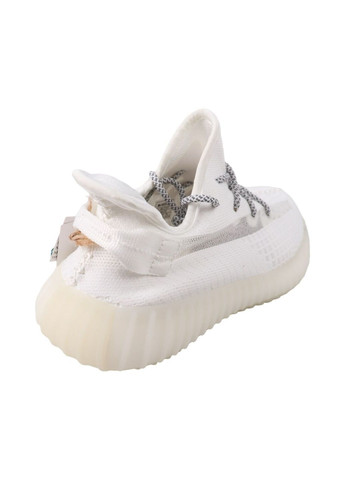 Белые кроссовки мужские белые текстиль Restime 297-25LK