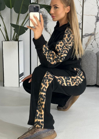 Женский костюм с леопардовыми вставками. Tik-Tak (369971319)