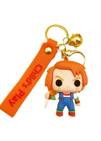 Брелок Чакі Chucky Horror Childs Play Дитяча гра фігурка іграшка для ключів, рюкзака, сумки 5,9 см Shantou (311301090)
