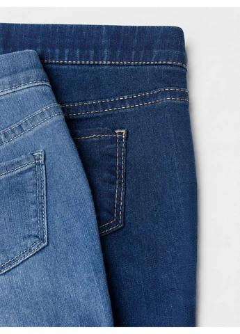 Комбинированные демисезонные джеггинсы (2 шт.) H&M