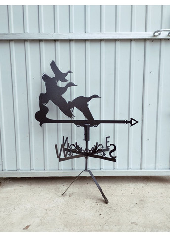 Флюгер на дом Утки, Стая птиц, флюгер на крышу из металла 3 мм. No Brand (368896264)