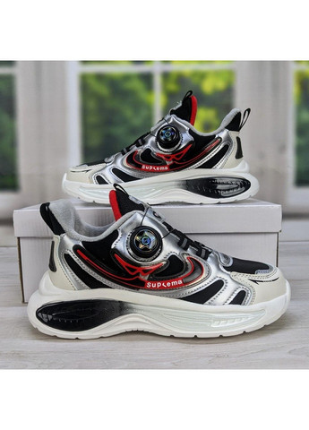 Черно-белые демисезонные кроссовки подростковые для мальчика демисезонные Paliament