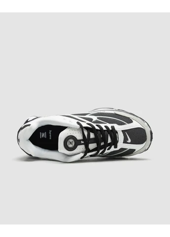 КРОССОВКИ ЖЕНСКИЕ NIKE SHOX RIDE 2 SP X SUPREME BLACK/WHITE/GREY НАЙК ШОКС РАЙД 2 БЕЛЫЕ No Brand белые демисезоны (392017032)