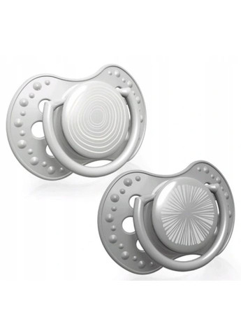 Пустышка силиконовая Harmony Boy, динамическая, 0-3 мес, 2 шт., серый () Lovi 22/905boy (328396525)