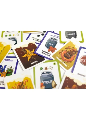 Карткова гра ПивоWars FGS57 українською мовою Fun Games (377736330)
