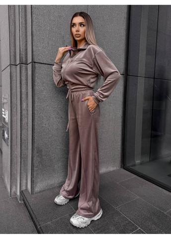 Жіночий вільний велюровий спортивний костюм Nositi (362463747)