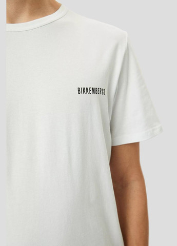 Біла футболка Dirk Bikkembergs