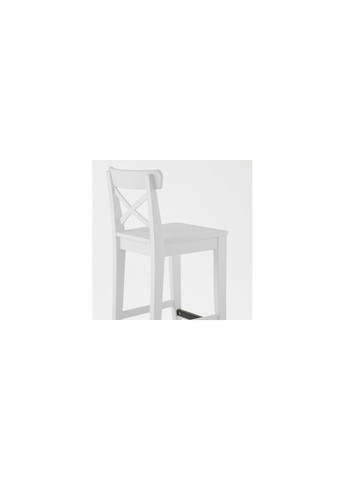 Стул барный белый 63 см IKEA (272150117)