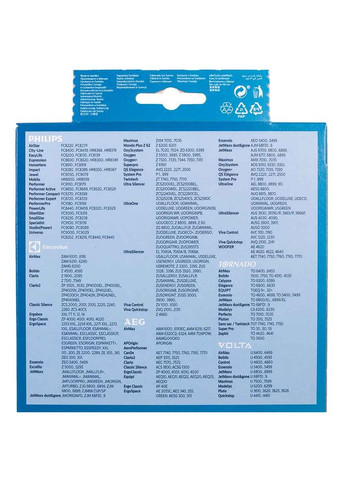 Пилозбірник FC8021/03 4 шт. Philips (307437538)