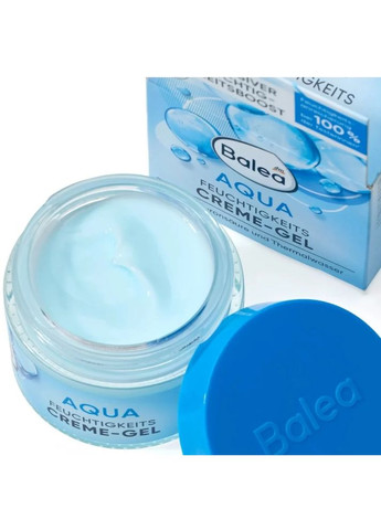Balea Зволожуючий аква-крем для обличчя Aqua Feuchtigkeitsgel, 50 мл — Крем, Німеччина (368293532)
