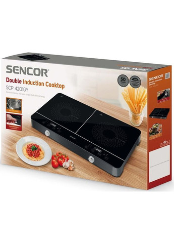 Плита электрическая настольная SCP 4201GY Sencor (368584569)