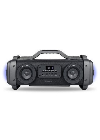 Колонка X-770 Black (bluetooth, подсветка, караоке) Real-El (333824454)