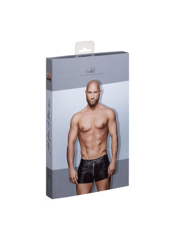 Мужские шорты H006 Men shorts, с мокрым эффектом - CherryLove Noir Handmade (340275131)