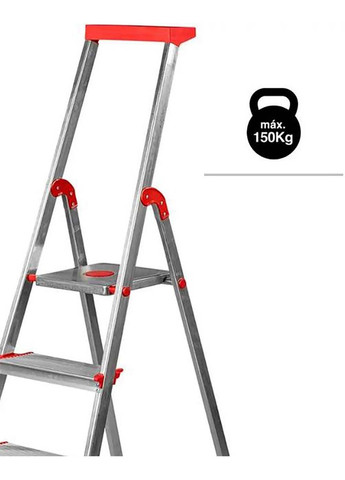 Драбина Escalera Brico 5 щаблів Червоний Rolser (367188305)