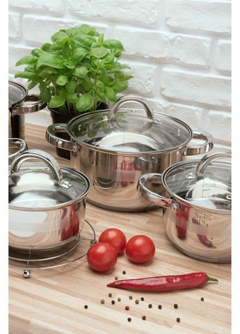 Набор кастрюль Roger 12 предметов (LK240704-12) Tadar (351365039)