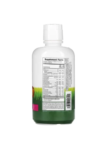 Рідкі Дитячі Мультивітаміни, Смак Тропичних фруктів, Animal Parade Gold,, 887 мл Natures Plus (316701239)