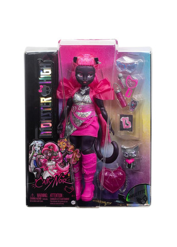 Лялька Монстер Хай Кетті Нуар з вихованцем Monster High Catty Noir HXH76 Mattel (372012090)