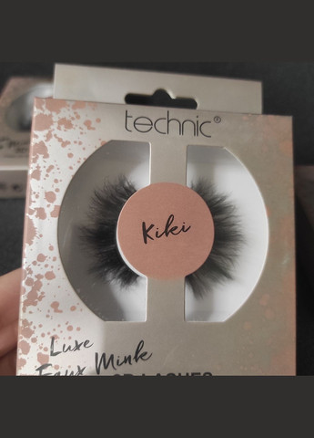 Накладные ресницы False eyelashes Luxe Faux Mink 3D - Kiki Technic (294335130)