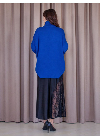 Синий демисезонный свитер Pawa