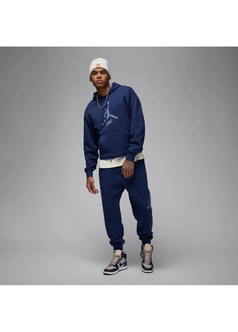Худи мужские Essential Flc Baseline Blue Air Jordan (364662459)