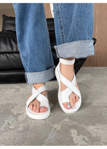 Босоніжки з натуральної шкіри No Brand (400137372)