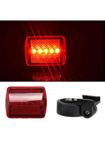 Задня велосипедна фара мигалка 5 Led 7 функцій Jo Jo (297669901)