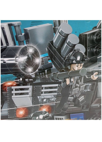 Конструктор Військова техніка, 415 елементів Бронемашина (ДК-27) No Brand (357494756)