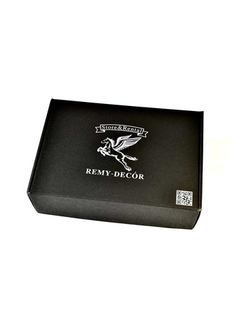 Набір чорних келихів купе для коктейлей 410 мл трубочки кубики для охолодження з нержавіючої сталі на 2 особи REMY-DECOR (266138063)