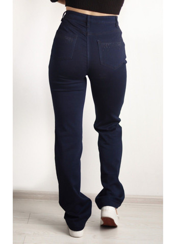 Жіночі прямі джинси PerUna Straight (57576) W34 Темно-сині M&S - (300934307)