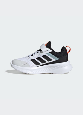 Білі всесезонні кросівки fortarun 4.0 kids adidas
