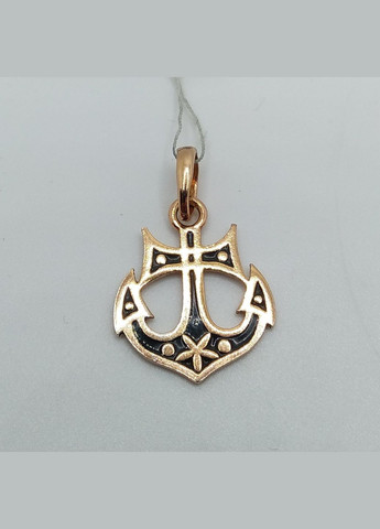 Подвесок серебро позолоченное 925 1,80г. якорь эмаль () Харківський ювелірний завод 079164 (305583049)