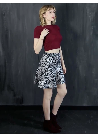 Серая юбка Miss Poem