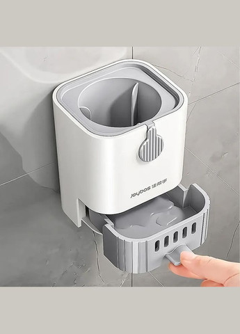 Йоржик для унітазу Hygienic з тримачем на стіну та знімним піддоном Joybos (315137515)