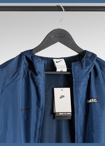 Синя демісезонна куртка m8034 Nike -jac-9296