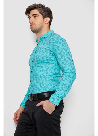 Бирюзовая рубашка Ager
